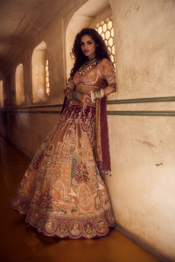 Mogal Garden Lehenga