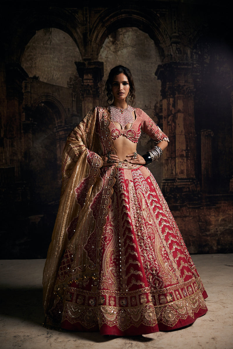 Paisly Lehenga