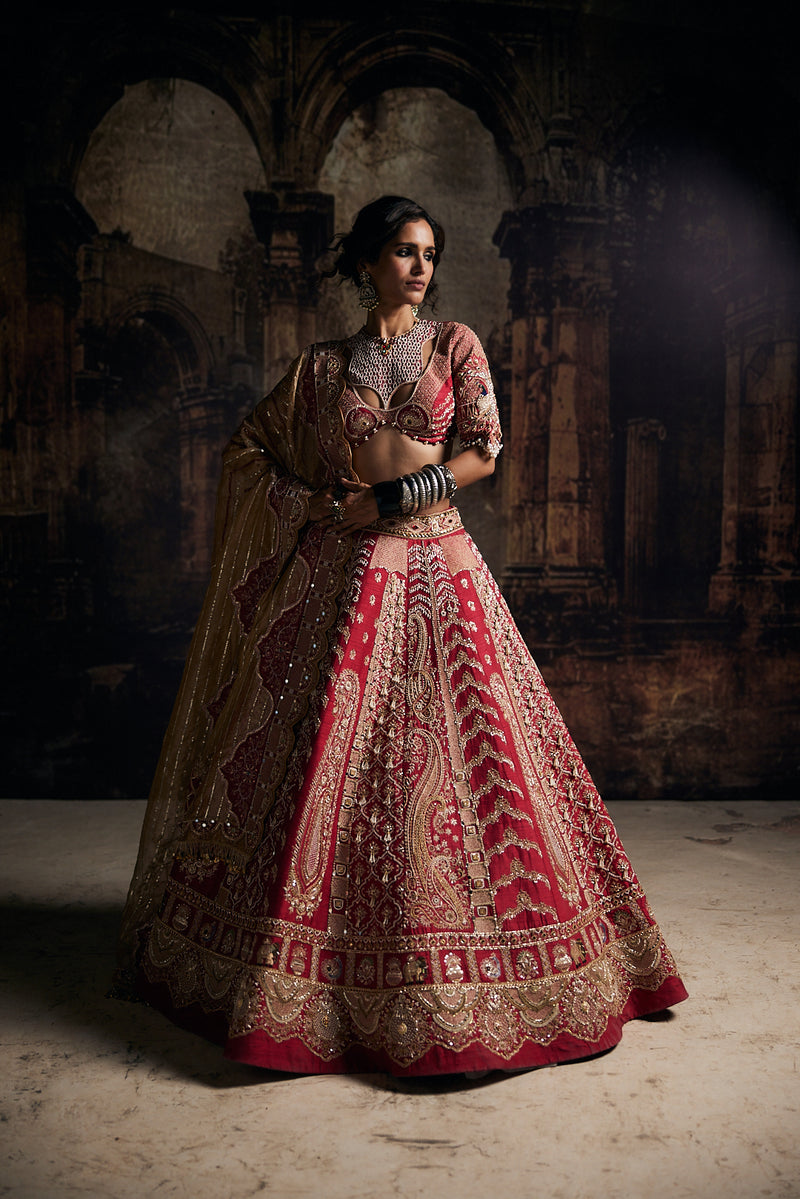 Paisly Lehenga