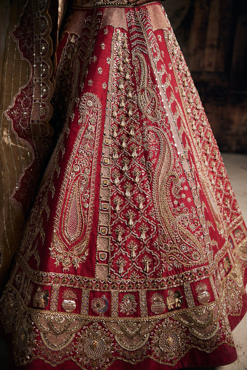 Paisly Lehenga